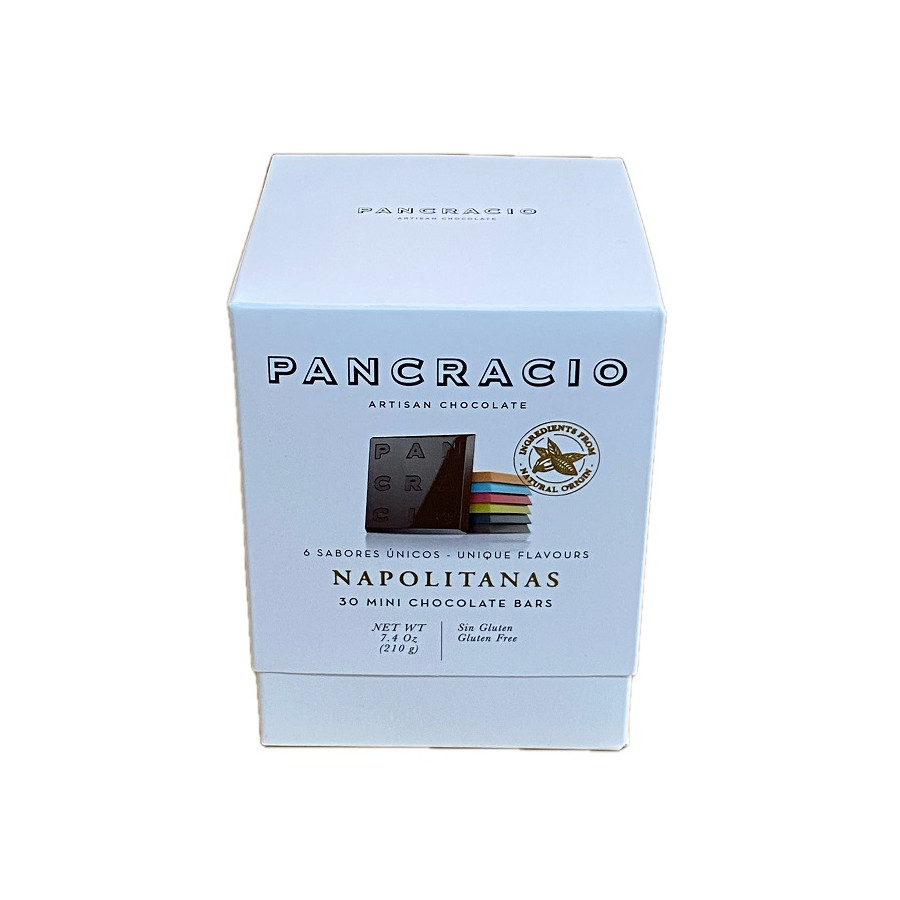 BOX NAPOLITANAS PANCRACIO 210 G a SELECCIÓN GOURMET DE 6 SABORES DE CH