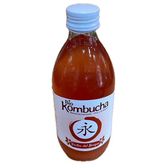 KOMBUCHA FRUTAS DEL BOSQUE 33 CL a BEBIDA FERMENTADA ARTESANAL DE CONI