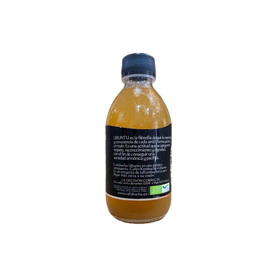 CAFEBUCHA COLD BREW UBUNTU 250 ML a BEBIDA FERMENTADA, VIVA Y ECOLÓGIC