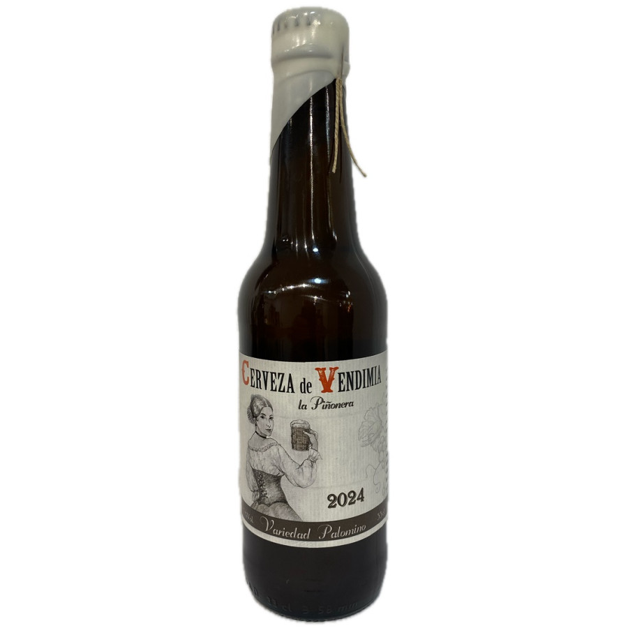 CERVEZA VENDIMIA DE PALOMINO LA PIÑONERA 33 CL – ARTESANAL GOURMET GAD