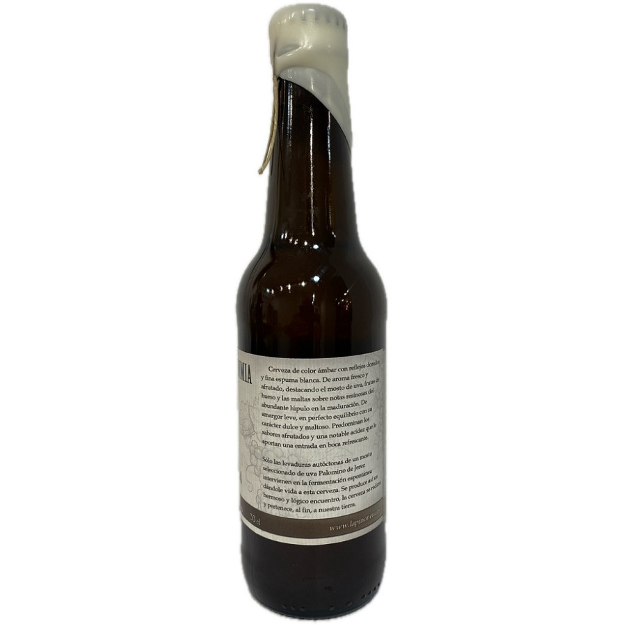 CERVEZA VENDIMIA DE PALOMINO LA PIÑONERA 33 CL – ARTESANAL GOURMET GAD