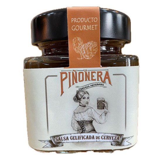 SALSA DULCE DE CERVEZA LA PIÑONERA 150 G – INNOVACIÓN GOURMET DE PUERT