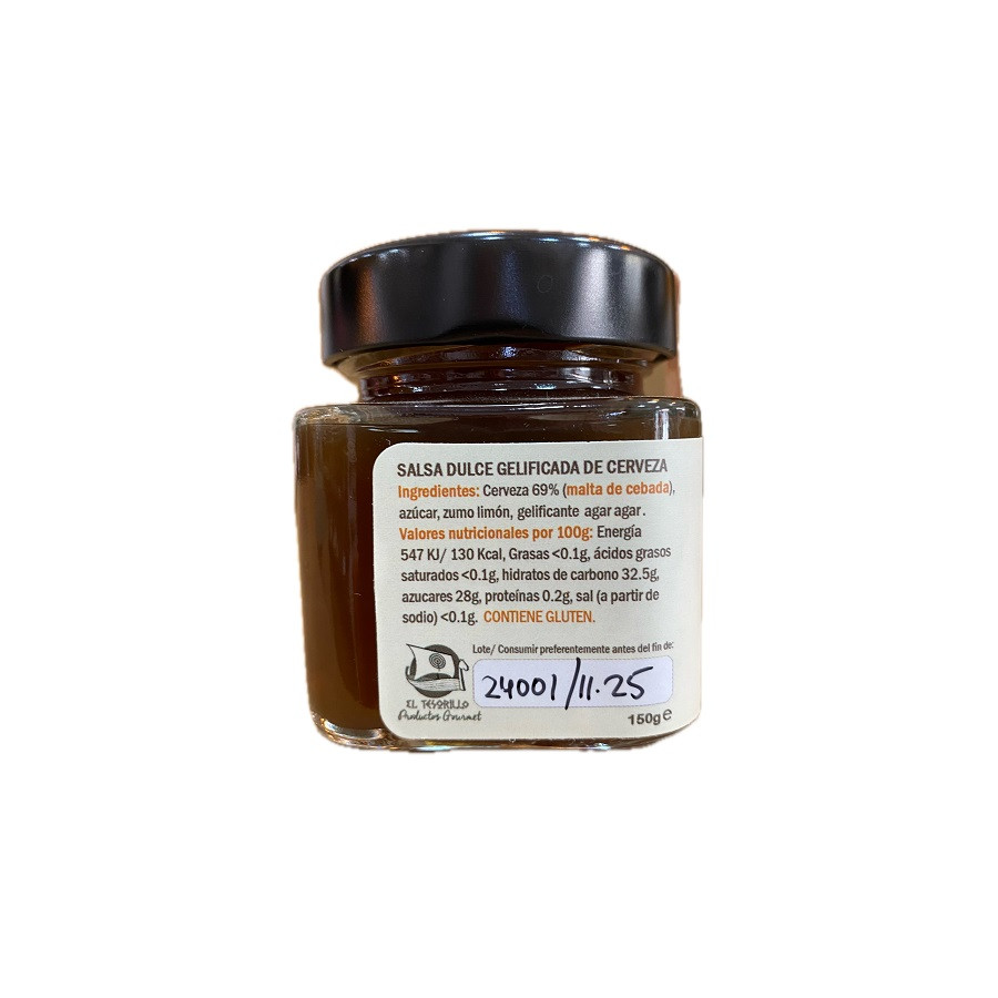 SALSA DULCE DE CERVEZA LA PIÑONERA 150 G – INNOVACIÓN GOURMET DE PUERT