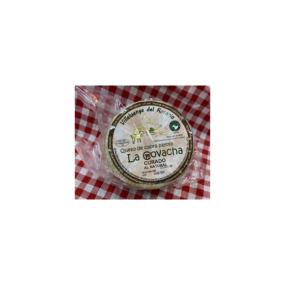 MINI QUESO DE CABRA CURADO NATURAL LA COVACHA 460g APROX