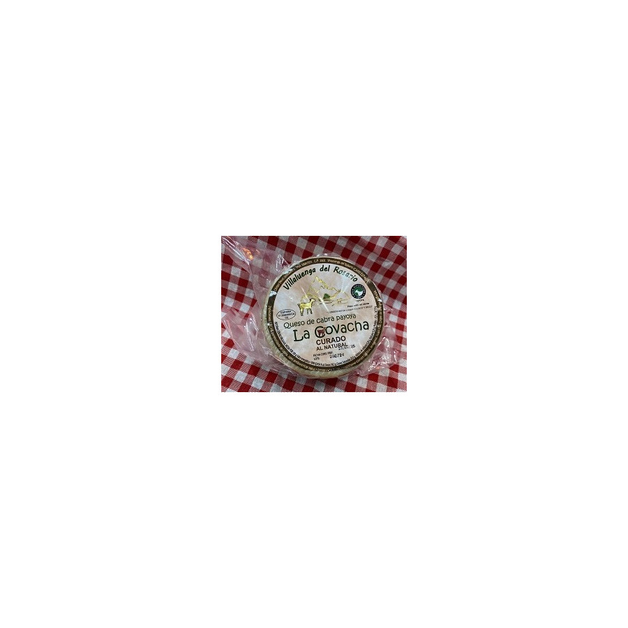 MINI QUESO DE CABRA CURADO NATURAL LA COVACHA 460g APROX