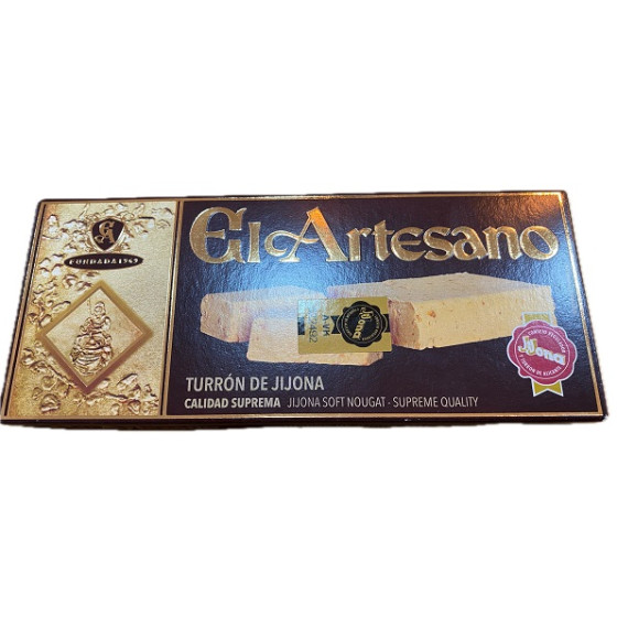 TURRÓN DE JIJONA EL ARTESANO 200G CALIDAD SUPREMA