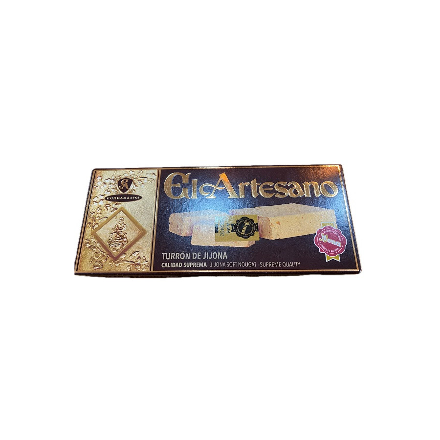 TURRÓN DE JIJONA EL ARTESANO 200G CALIDAD SUPREMA