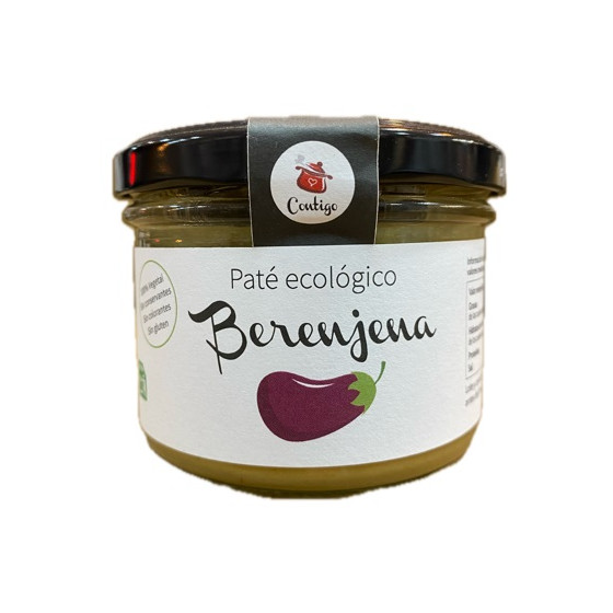 PATÉ ECOLÓGICO DE BERENJENAS 190g CONTIGO CONSERVAS ARTESANALES
