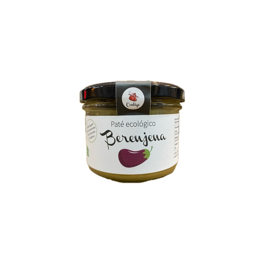 PATÉ ECOLÓGICO DE BERENJENAS 190g CONTIGO CONSERVAS ARTESANALES