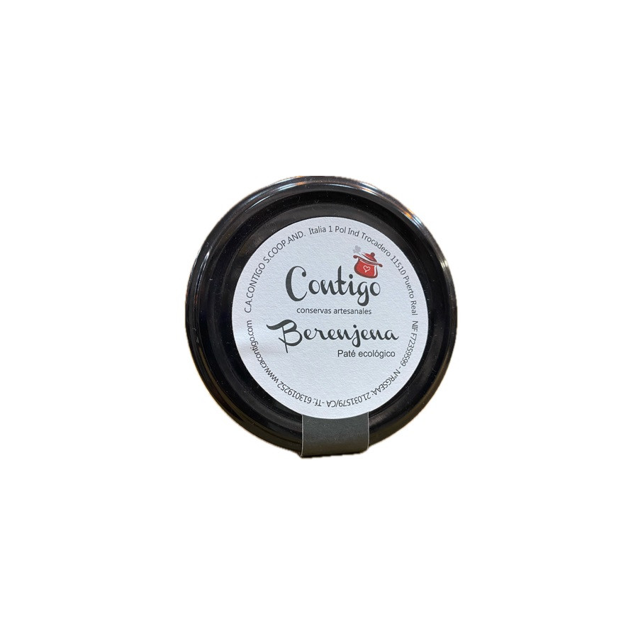 PATÉ ECOLÓGICO DE BERENJENAS 190g CONTIGO CONSERVAS ARTESANALES