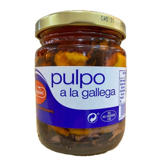 PULPO A LA GALLEGA TARRO 230 gr. ARLEQUIN CALIDAD SELECCIONADA