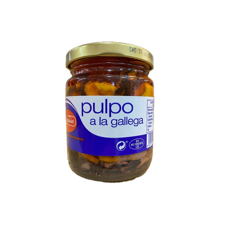 PULPO A LA GALLEGA TARRO 230 gr. ARLEQUIN CALIDAD SELECCIONADA