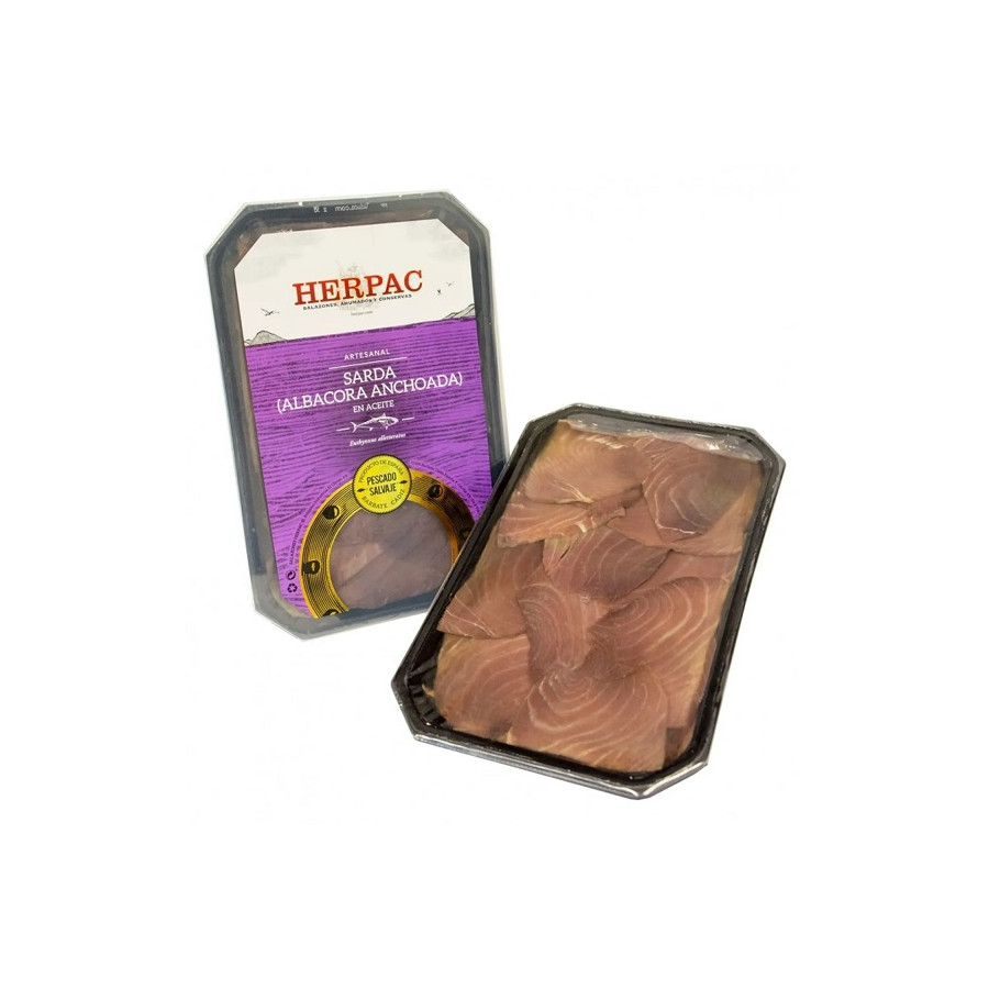 SARDA EN ACEITE 250g HERPAC BARBATE