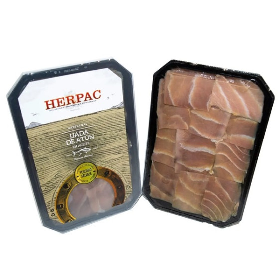 IJADA DE ATÚN EN ACEITE 250g. HERPAC BARBATE