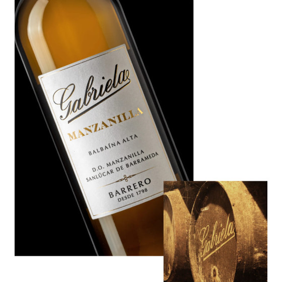 MANZANILLA GABRIELA 75 cl. BODEGAS BARRERO