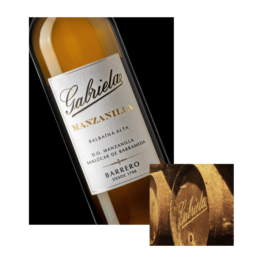 MANZANILLA GABRIELA 75 cl. BODEGAS BARRERO