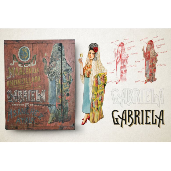 MANZANILLA GABRIELA 75 cl. BODEGAS BARRERO