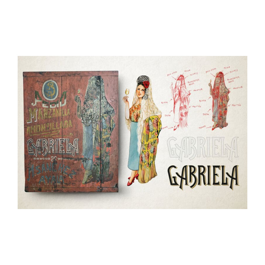 MANZANILLA GABRIELA 75 cl. BODEGAS BARRERO