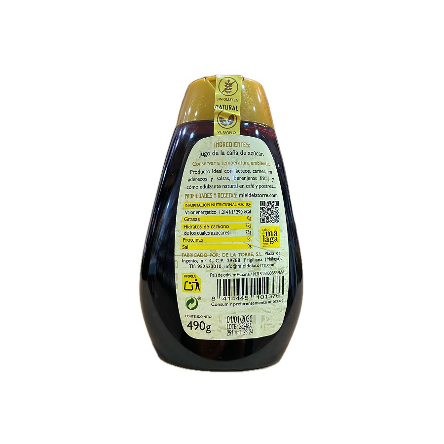 MIEL DE CAÑA DE FRIGILIANA INGENIO NUESTRA SEÑORA DEL CARMEN 490 G – J