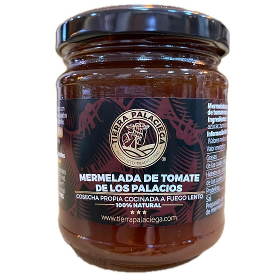 MERMELADA DE TOMATE TIERRA PALACIEGA 250 G – TOMATES DE LOS PALACIOS C