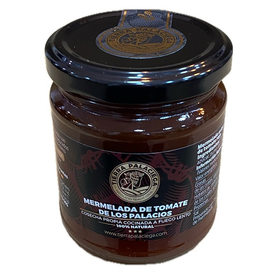 MERMELADA DE TOMATE TIERRA PALACIEGA 250 G – TOMATES DE LOS PALACIOS C