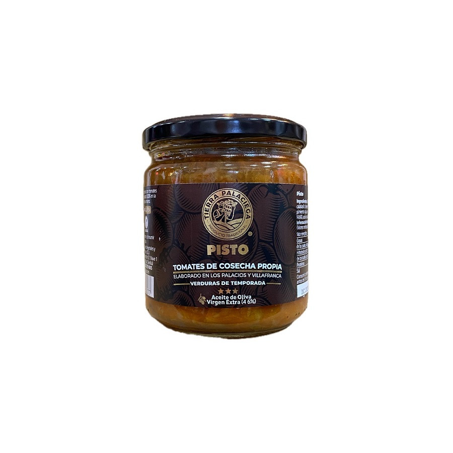 PISTO DE VERDURAS TIERRA PALACIEGA 340 G – ELABORADO CON TOMATES DE CO