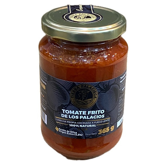 TOMATE FRITO TIERRA PALACIEGA 365 G – 100% NATURAL DE LOS PALACIOS Y V