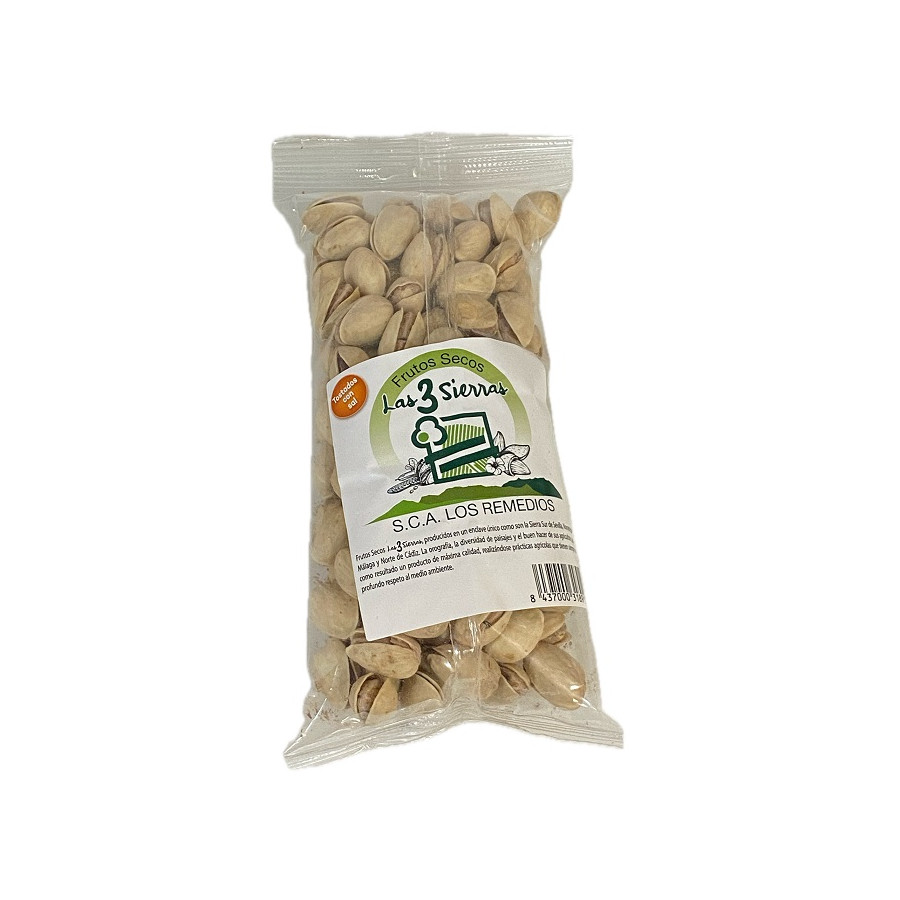 PISTACHOS TOSTADOS CON SAL FRUTOS SECOS LAS 3 SIERRAS 200 G – CALIDAD 