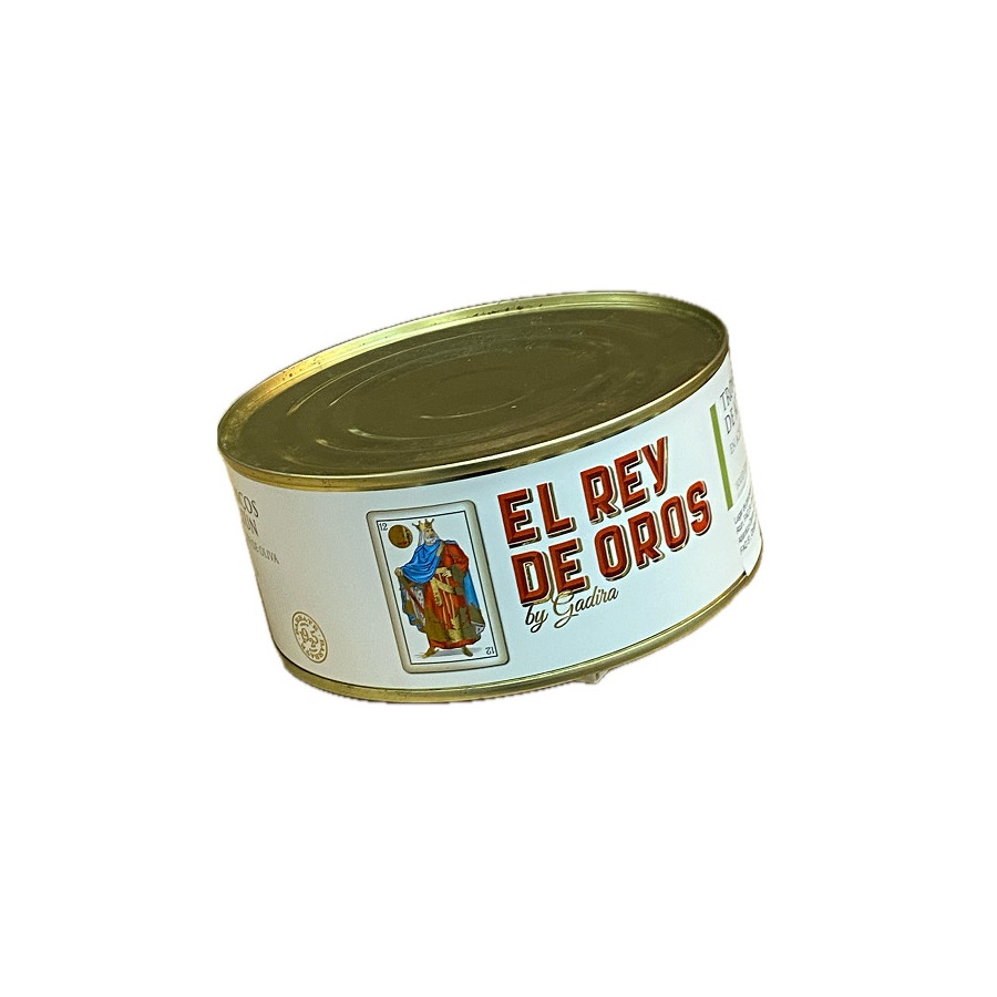 TRONCOS DE ATÚN EN ACEITE DE OLIVA EL REY DE OROS 975 G – BARBATE GADI