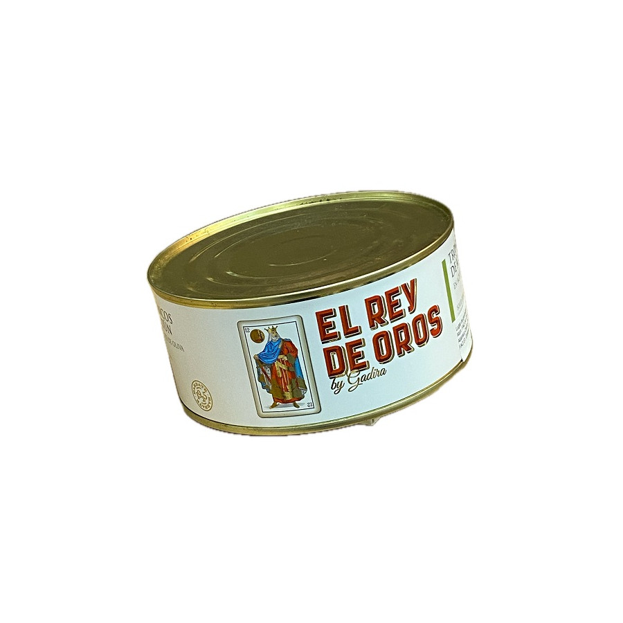TRONCOS DE ATÚN EN ACEITE DE OLIVA EL REY DE OROS 975 G – BARBATE GADI