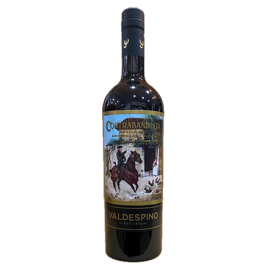 AMONTILLADO MEDIUM DRY CONTRABANDISTA 75 CL – BODEGA VALDESPINO
