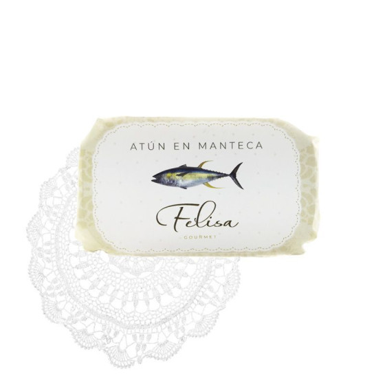 ATÚN EN MANTECA LATA 125 gr. FELISA GOURMET BARBATE