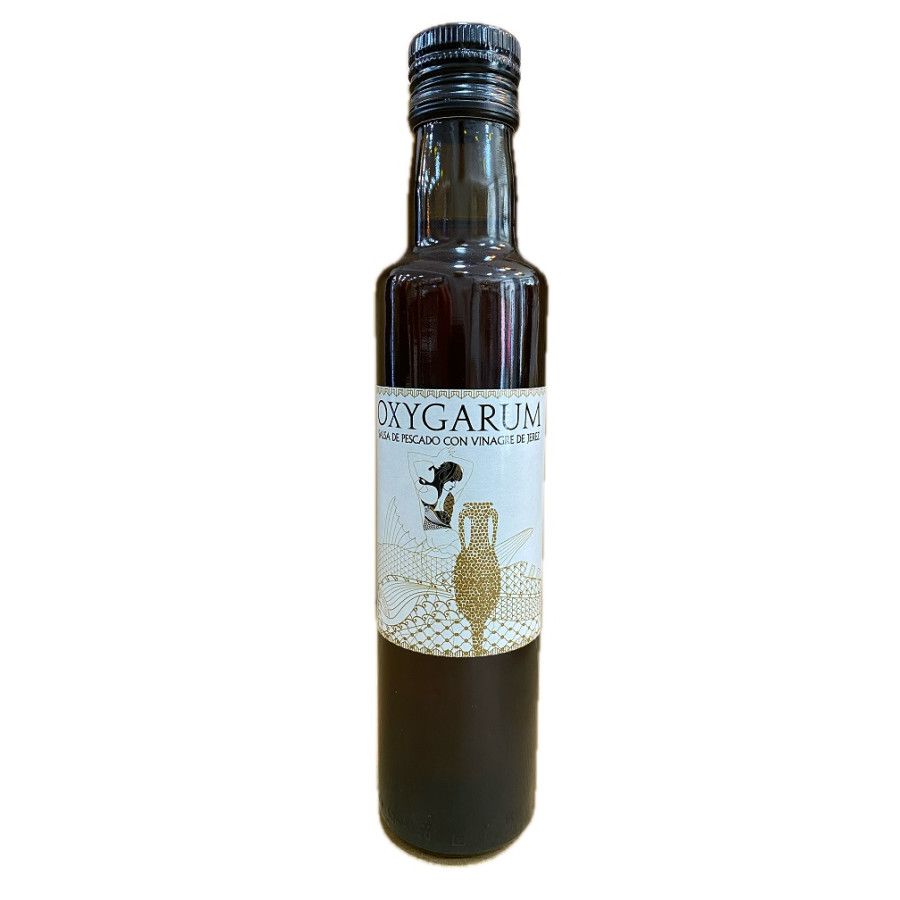 OXYGARUM SALSA DE PESCADO CON VINAGRE DE JEREZ. EL MAJUELO