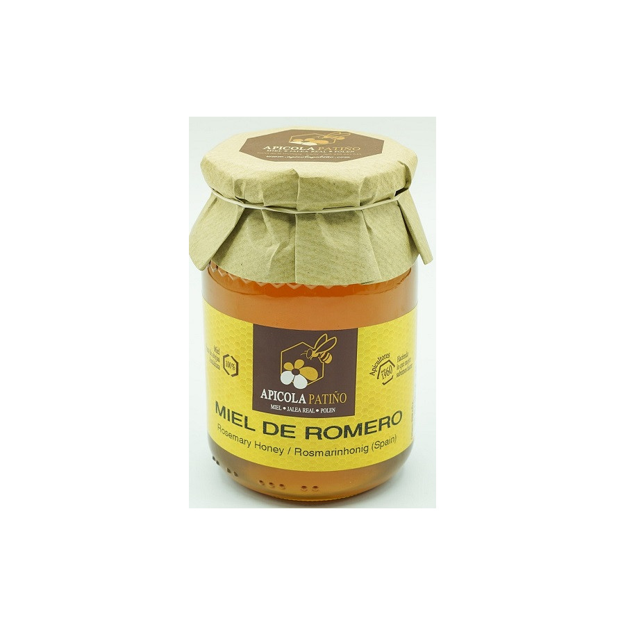 MIEL ROMERO TARRO 500 gr APICOLA PATIÑO CÁDIZ