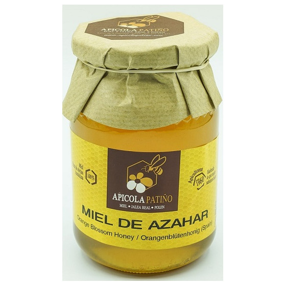 MIEL DE AZAHAR TARRO 500 gr. APICOLA PATIÑO CONIL