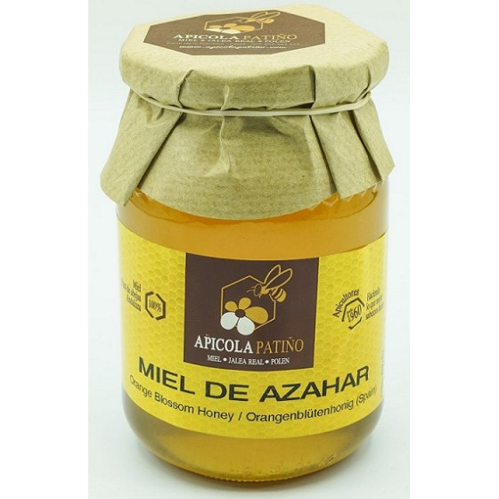 MIEL DE AZAHAR TARRO 500 gr. APICOLA PATIÑO CONIL