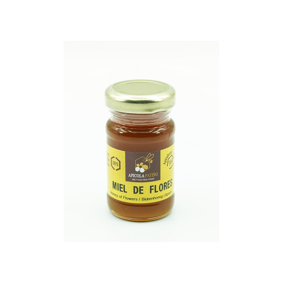MIEL DE FLORES 80g APICOLA PATIÑO