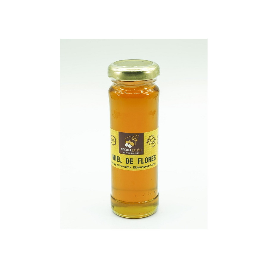 MIEL DE FLORES 150g APICOLA PATIÑO