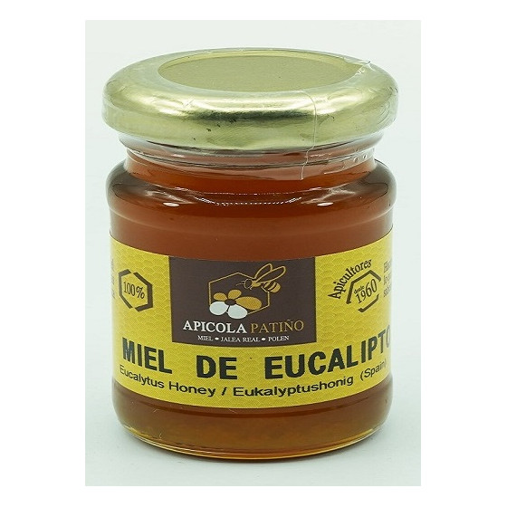 MIEL DE EUCALIPTO TARRO 60 gr. APICOLA PATIÑO CONIL CÁDIZ