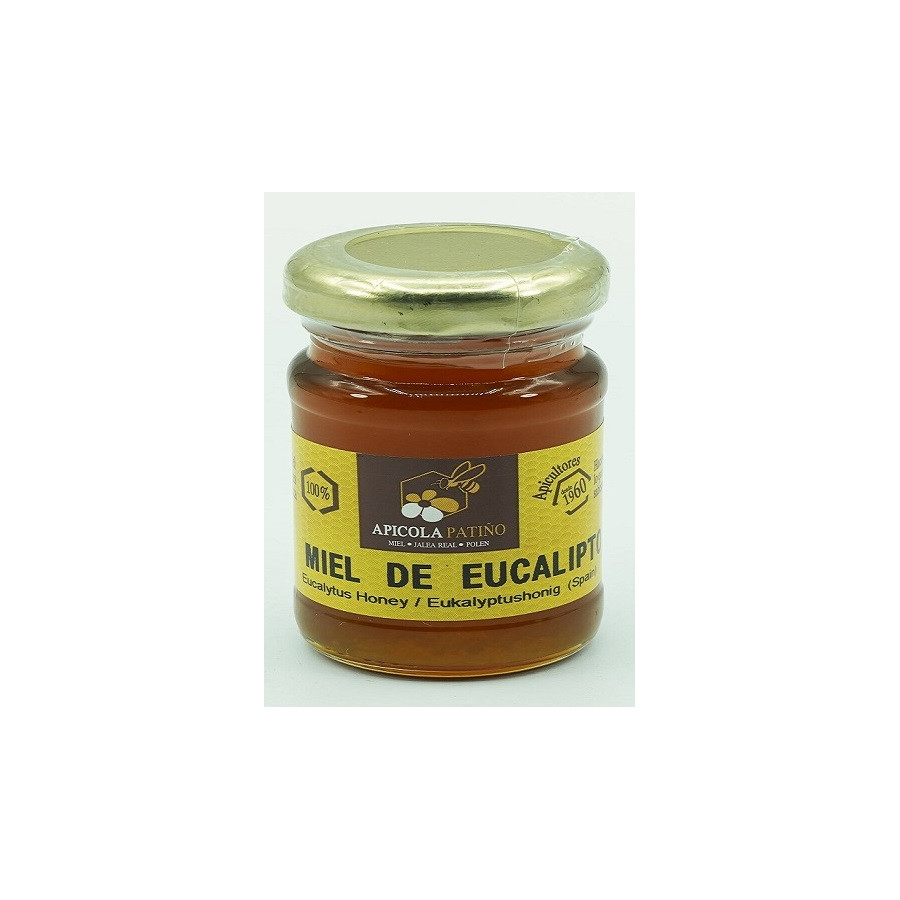 MIEL DE EUCALIPTO TARRO 60 gr. APICOLA PATIÑO CONIL CÁDIZ