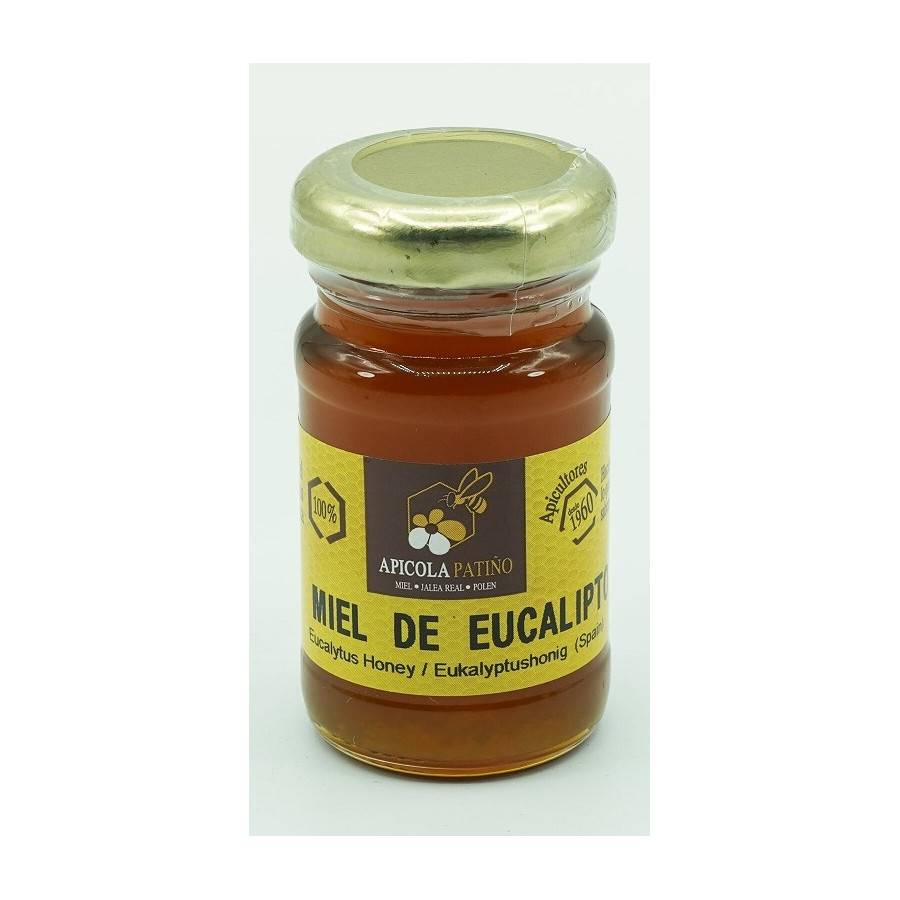 MIEL DE EUCALIPTO TARRO 80 gr. APICOLA PATIÑO CONIL CÁDIZ