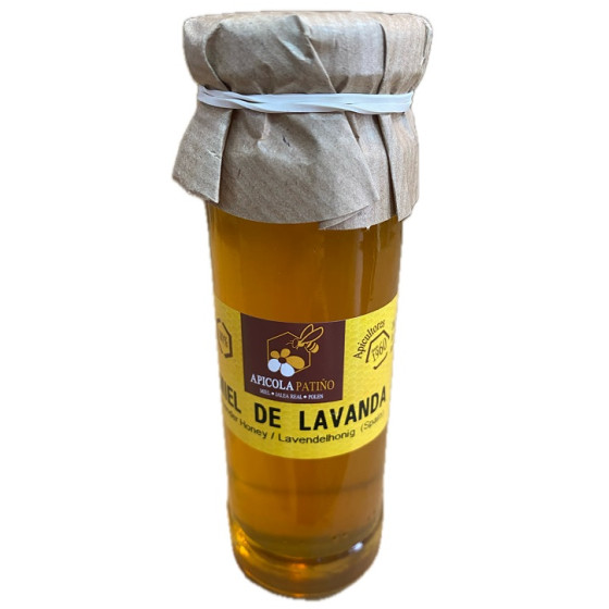 MIEL DE LAVANDA APÍCOLA PATIÑO 150 G – TARRO ARTESANAL DE CONIL (CÁDIZ