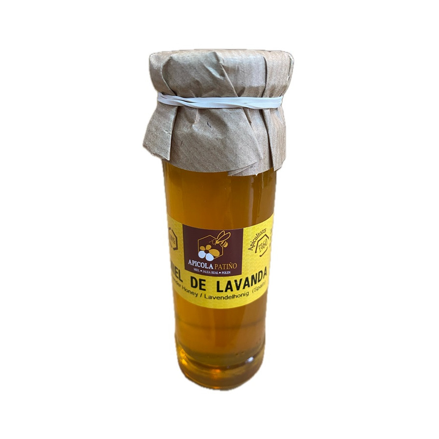 MIEL DE LAVANDA APÍCOLA PATIÑO 150 G – TARRO ARTESANAL DE CONIL (CÁDIZ