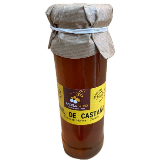 MIEL DE CASTAÑO GOURMET APÍCOLA PATIÑO 150 G – ARTESANAL DE CONIL (CÁD