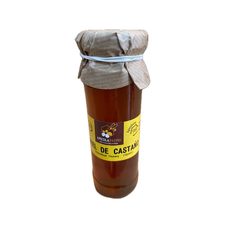 MIEL DE CASTAÑO GOURMET APÍCOLA PATIÑO 150 G – ARTESANAL DE CONIL (CÁD