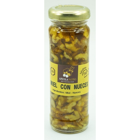 MIEL CON NUECES TARRO 150 gr. APICOLA PATIÑO CONIL CÁDIZ