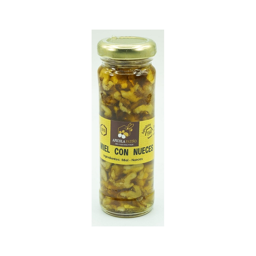 MIEL CON NUECES TARRO 150 gr. APICOLA PATIÑO CONIL CÁDIZ