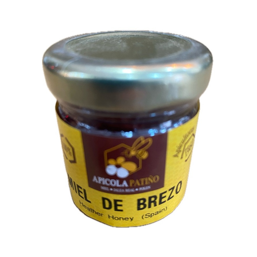 MIEL DE BREZO APÍCOLA PATIÑO 60 G – TARRO ARTESANAL DE CONIL (CÁDIZ)