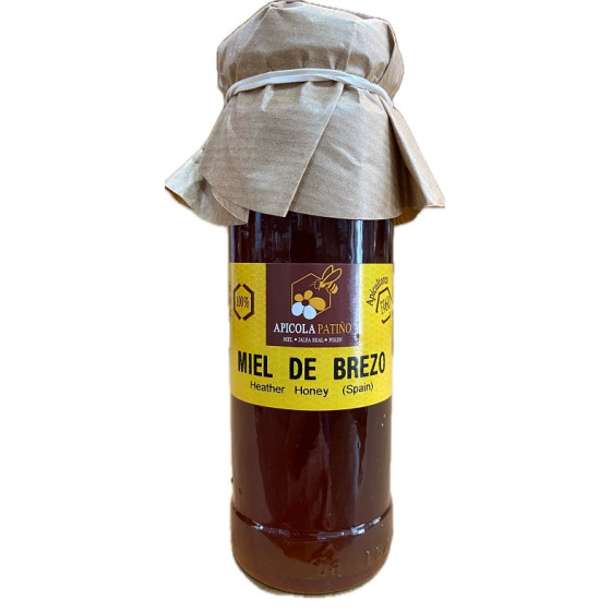 MIEL DE BREZO GOURMET APÍCOLA PATIÑO 150 G – ARTESANAL DE CONIL (CÁDIZ