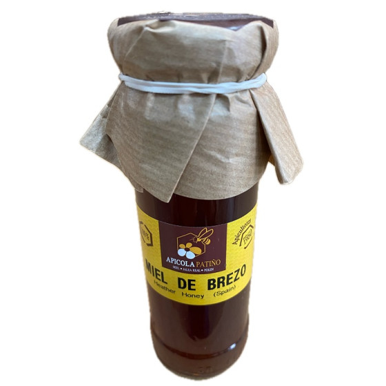 MIEL DE BREZO GOURMET APÍCOLA PATIÑO 150 G – ARTESANAL DE CONIL (CÁDIZ